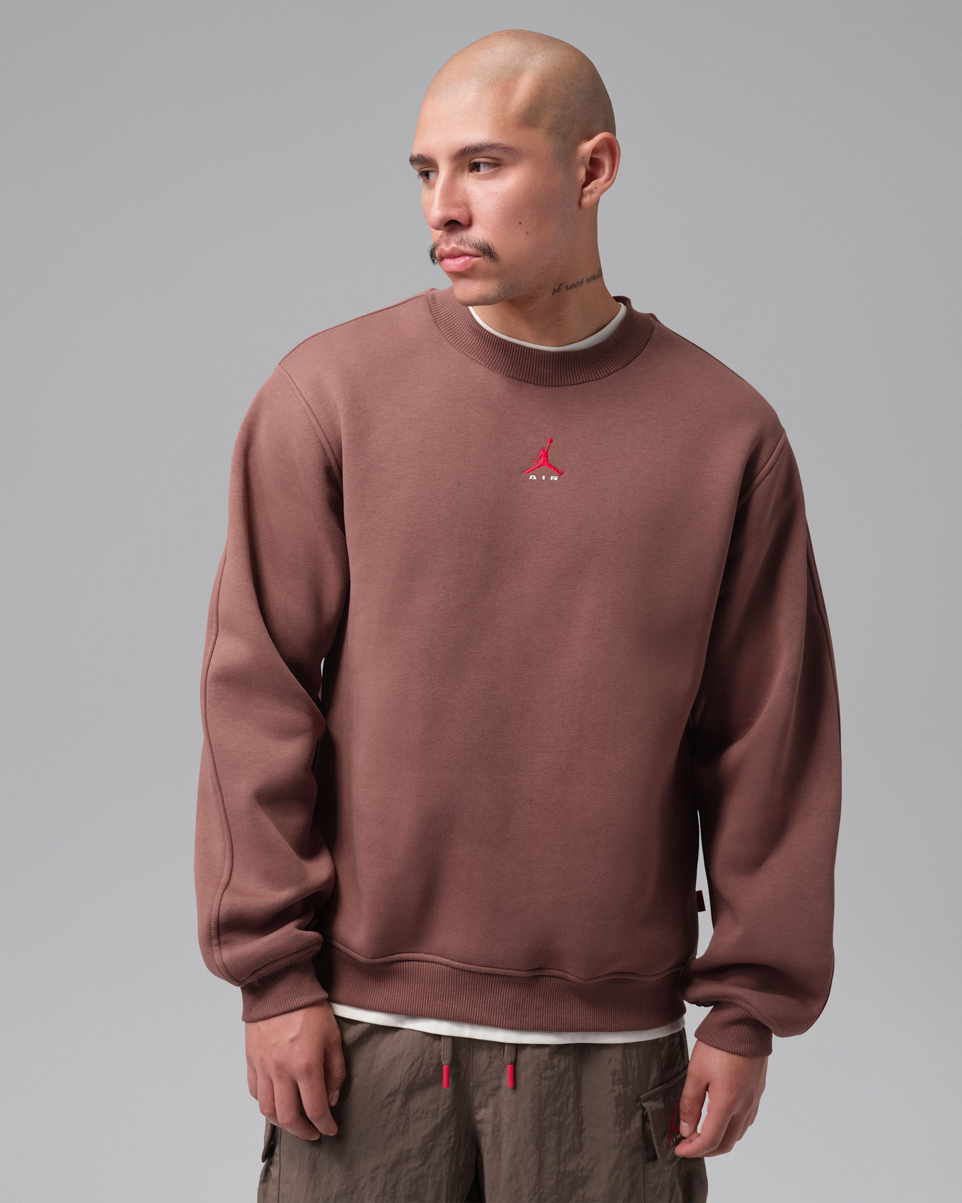 NIKE★JORDANトレーニングウェア Jordan Brooklyn Men's Crew-Neck Sweatshirt. Nike JP